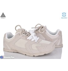 Кросівки жіночі на весну/осінь (8 пар р.36-41) бежевий  "STILLI Group"