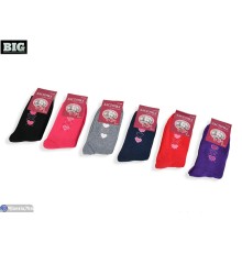 Жіночі шкарпетки на зиму (12 шт. р.сетка 37-41) мікс  "BIG"