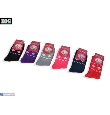 Жіночі шкарпетки на зиму (12 шт. р.сетка 37-41) мікс  "BIG"