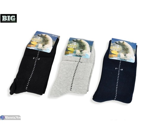 Шкарпетки чоловічі на зиму (10 шт. р.сетка 40-44) мікс  "BIG"