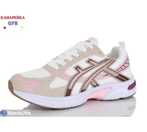 Кросівки жіночі на весну/осінь (8 пар р.36-41) бежевий  "GFB-Канарейка"