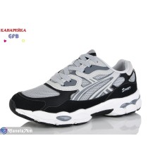 Кросівки жіночі на весну/осінь (8 пар р.36-41) сірий  "GFB-Канарейка"