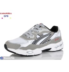 Кросівки жіночі на весну/осінь (8 пар р.36-41) сірий  "GFB-Канарейка"