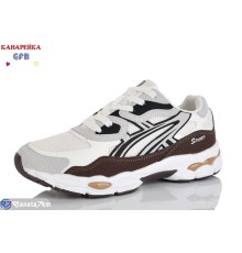 Кросівки жіночі на весну/осінь (8 пар р.36-41) бежевий  "GFB-Канарейка"