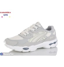 Кросівки жіночі на весну/осінь (8 пар р.36-41) сірий  "GFB-Канарейка"