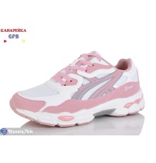 Кросівки жіночі на весну/осінь (8 пар р.36-41) рожевий  "GFB-Канарейка"