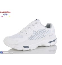 Кросівки жіночі на весну/осінь (8 пар р.36-41) білий  "GFB-Канарейка"