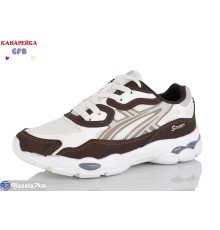 Кросівки жіночі на весну/осінь (8 пар р.36-41) бежевий  "GFB-Канарейка"