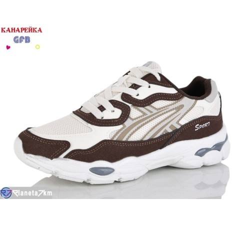 Кросівки жіночі на весну/осінь (8 пар р.36-41) бежевий  "GFB-Канарейка"