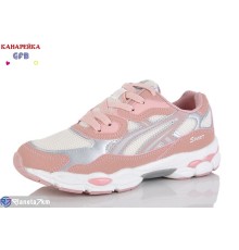 Кросівки жіночі на весну/осінь (8 пар р.36-41) рожевий  "GFB-Канарейка"