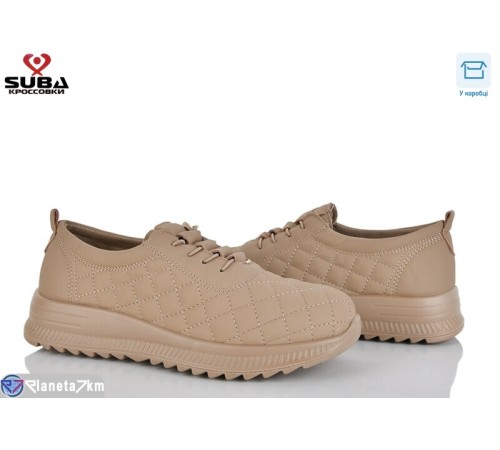 Кросівки жіночі на весну/осінь (8 пар р.37-42) коричневий  "SUBA"