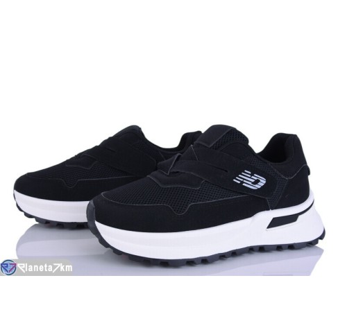 Кросівки жіночі на весну/осінь (8 пар р.36-41) чорний  "LOREDANA"