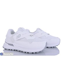 Кросівки жіночі на весну/осінь (8 пар р.36-41) білий  "LOREDANA"