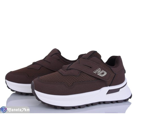 Кросівки жіночі на весну/осінь (8 пар р.36-41) коричневий  "LOREDANA"