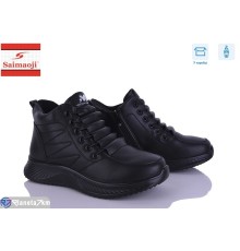 Черевики жіночі на весну/осінь (8 пар р.36-41) чорний  "Saimaoji"