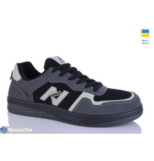 Кросівки чоловічі на весну/осінь (8 пар р.41-45) сірий  "Korka"