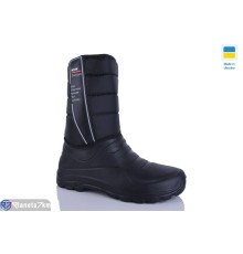 Чоловічі чоботи з піни на зиму (8 пар р.41-46) чорний  "Korka"