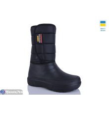 Чоловічі чоботи з піни на зиму (8 пар р.41-46) чорний  "Korka"
