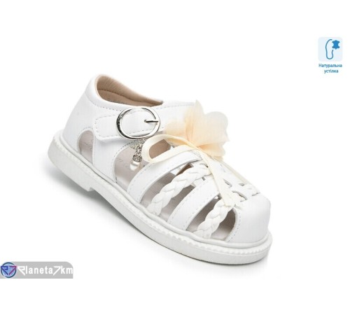 Дитячі босоніжки на літо (8 пар р.23-28) білий  "TOMMY"