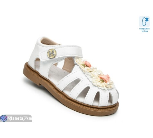 Дитячі босоніжки на літо (8 пар р.23-28) білий  "TOMMY"