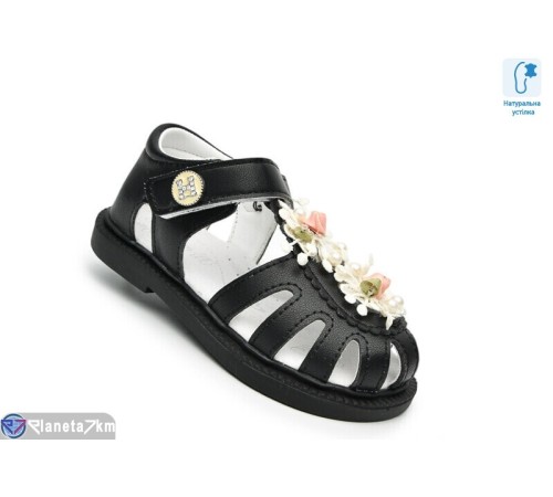 Дитячі босоніжки на літо (8 пар р.23-28) чорний  "TOMMY"