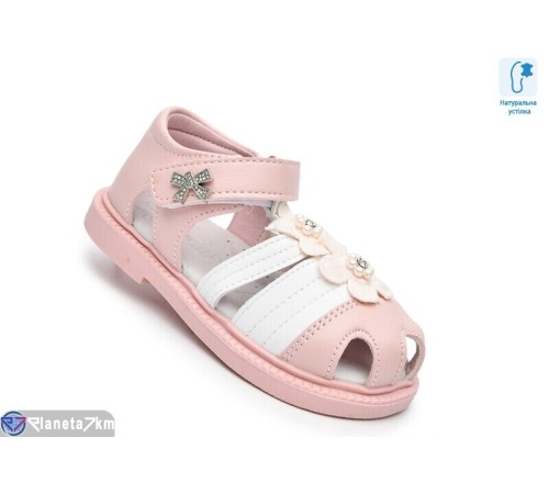 Дитячі босоніжки на літо (8 пар р.23-28) рожевий  "TOMMY"