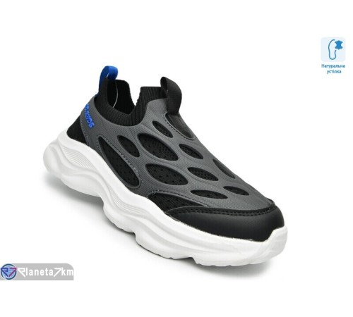 Дитячі кросівки на весну/осінь (8 пар р.32-37) чорний  "TOMMY"