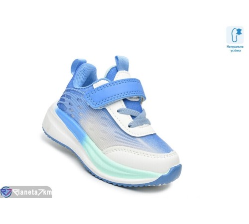 Дитячі кросівки на весну/осінь (8 пар р.21-26) блакитний  "TOMMY"