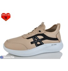 Кросівки чоловічі на весну/осінь (8 пар р.40-45) бежевий  "Jiao Li Mei"