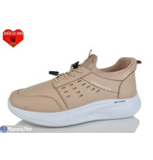 Кросівки чоловічі на весну/осінь (8 пар р.40-45) бежевий  "Jiao Li Mei"
