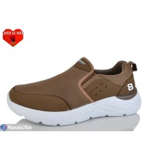 Кросівки чоловічі на весну/осінь (8 пар р.40-44) коричневий  "Jiao Li Mei"