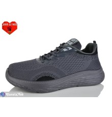 Кросівки чоловічі на весну/осінь (8 пар р.40-45) сірий  "Jiao Li Mei"