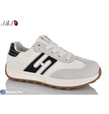 Кросівки жіночі на весну/осінь (8 пар р.36-41) бежевий  "Aba"