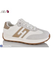 Кросівки жіночі на весну/осінь (8 пар р.36-41) бежевий  "Aba"