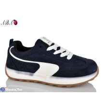 Кросівки жіночі на весну/осінь (8 пар р.36-41) синій  "Aba"