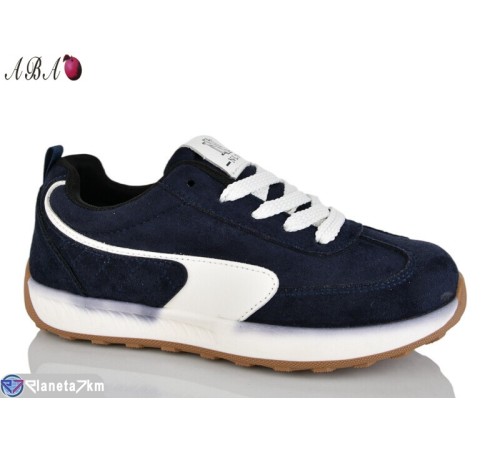 Кросівки жіночі на весну/осінь (8 пар р.36-41) синій  "Aba"