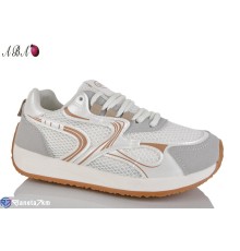 Кросівки жіночі на весну/осінь (8 пар р.36-41) бежевий  "Aba"