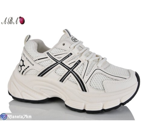 Кросівки жіночі на весну/осінь (8 пар р.36-41) бежевий  "Aba"