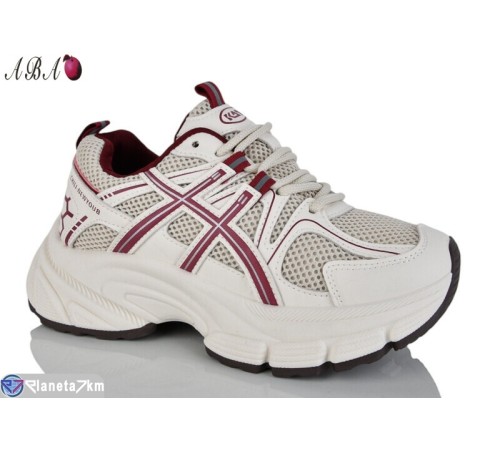 Кросівки жіночі на весну/осінь (8 пар р.36-41) бежевий  "Aba"