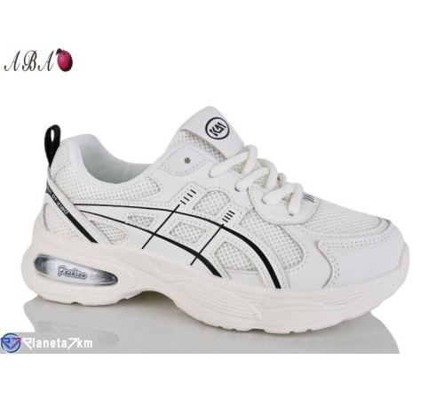 Кросівки жіночі на весну/осінь (8 пар р.36-41) білий  "Aba"