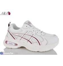 Кросівки жіночі на весну/осінь (8 пар р.36-41) білий  "Aba"