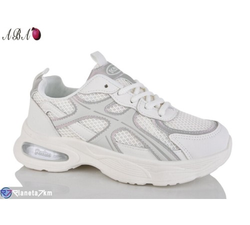 Кросівки жіночі на весну/осінь (8 пар р.36-41) білий  "Aba"