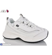 Кросівки жіночі на весну/осінь (8 пар р.36-41) білий  "Aba"