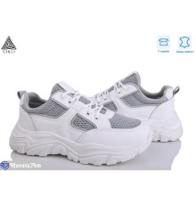 Кросівки жіночі на весну/осінь (8 пар р.36-41) білий  "STILLI Group"