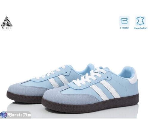 Кросівки жіночі на весну/осінь (8 пар р.36-41) блакитний  "STILLI Group"