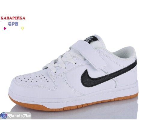 Дитячі кросівки на весну/осінь (8 пар р.32-37) білий  "GFB-Канарейка"