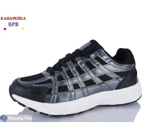 Кросівки жіночі на весну/осінь (8 пар р.36-41) сірий  "GFB-Канарейка"