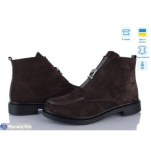 Черевики жіночі на весну/осінь (6 пар р.37-40) коричневий  "Linda"