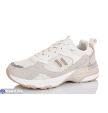 Кросівки жіночі на весну/осінь (8 пар р.36-41) бежевий  "LABUTAN"