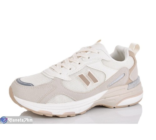 Кросівки жіночі на весну/осінь (8 пар р.36-41) бежевий  "LABUTAN"